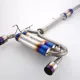 Amuse R1TITAN Extra Axleback w/Gold Ring - G37 SEDAN CKV36