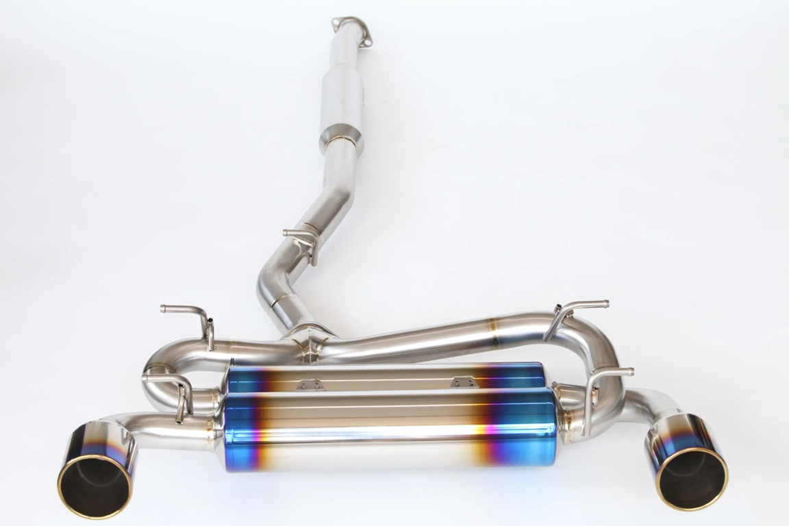 amuse R1TITAN EXTRA STTI Gold Ring Exhaust - Scion FRS / Subaru