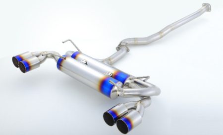 Amuse R1TITAN Extra Catback Exhaust w/Gold Ring - WRX STI GRB