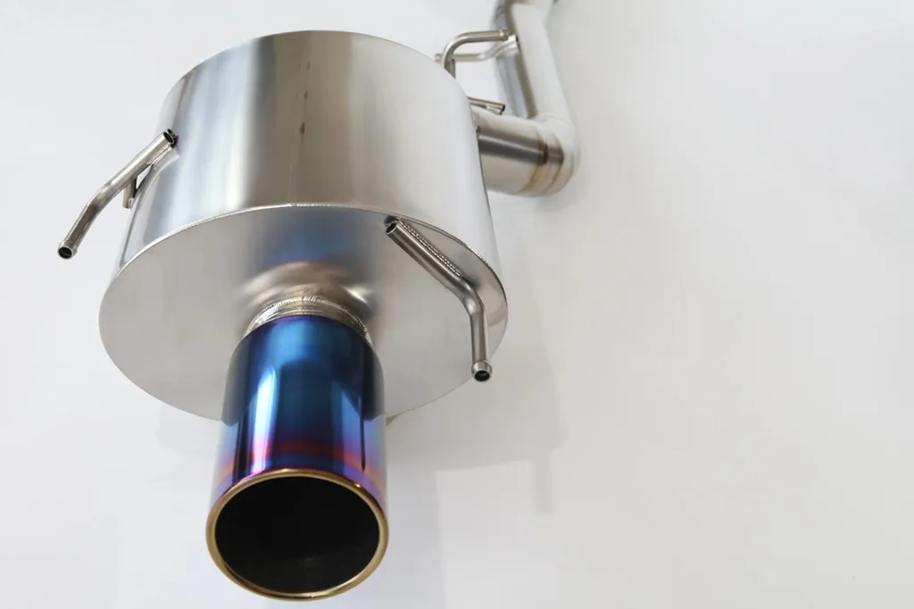 amuse R1TITAN R1TITA NSP STTI Gold Ring Exhaust - Nissan Skyline GTR ...