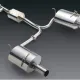 Amuse R1TITAN Euro W Catback Exhaust - S2000 AP1/2