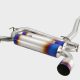 Amuse R1TITAN RS Silent Catback Exhaust W/Gold Ring - EVO X CZ4A