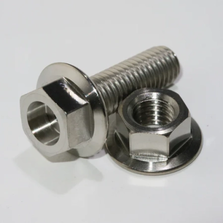 Amuse R1TITAN Titanium Exhaust Bolt and Nut Set 8mm - UNIVERSAL