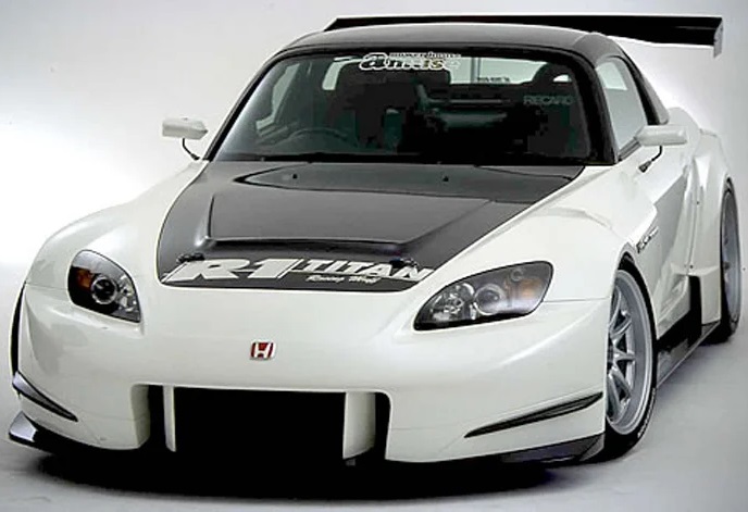 amuse R1TITAN Carbon Hood Type III - Honda S2000 | Official