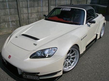 Amuse R1TITAN Hood Type 3 (FRP) - S2000 AP1/2