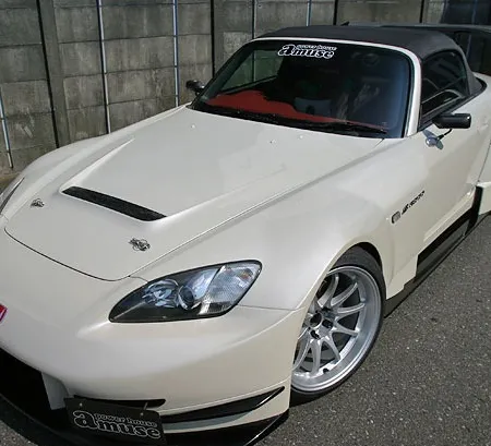 Amuse R1TITAN Hood Type 3 (FRP) - S2000 AP1/2