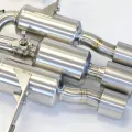 R1TITAN EXTRA Platinum Ring Exhaust - Honda Civic Type R FL5