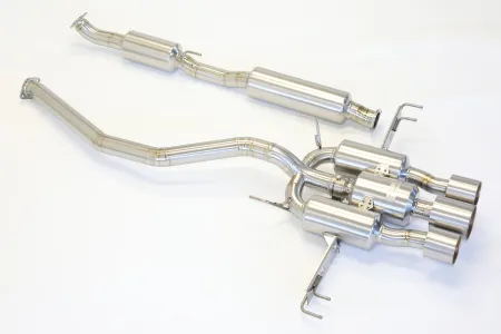 R1TITAN EXTRA Platinum Ring Exhaust - Honda Civic Type R FL5