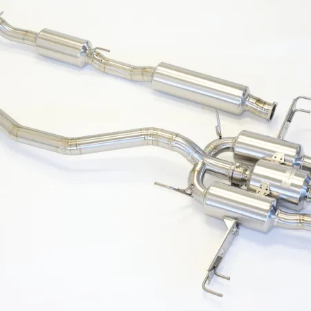 R1TITAN EXTRA Platinum Ring Exhaust - Honda Civic Type R FL5