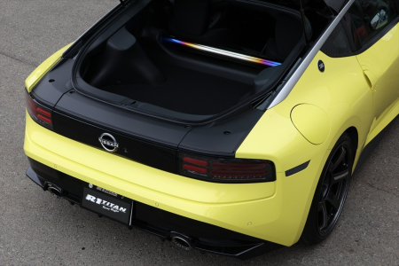 R1TITAN Brace Bar w/ Built-in Chromium- Nissan Z (RZ34)