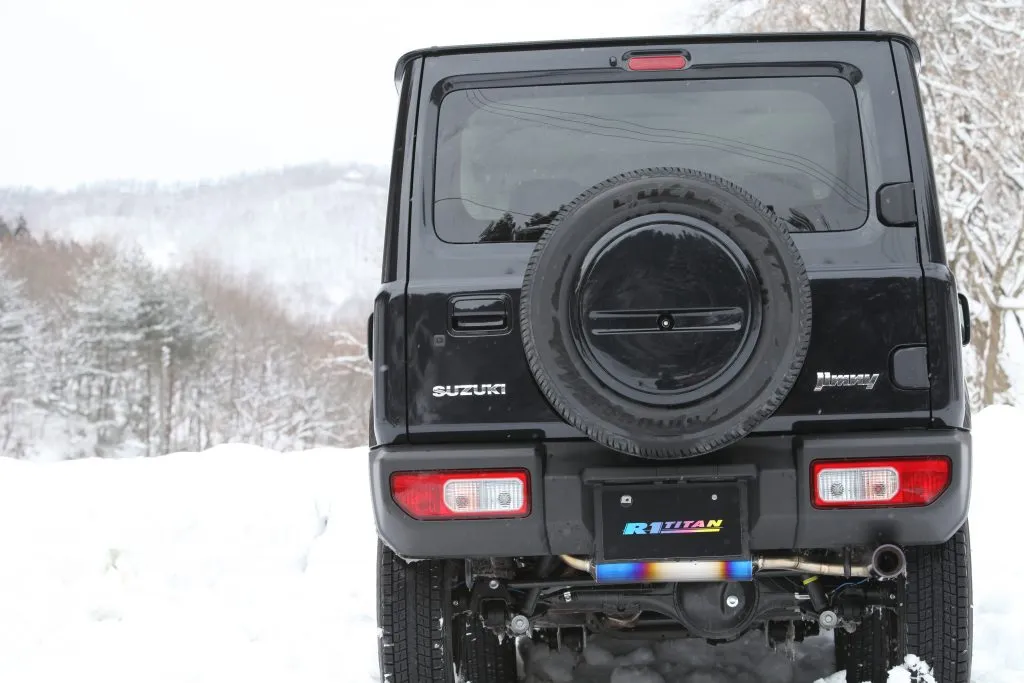 R1TITAN EXTRA Exhaust – JB64 Jimny